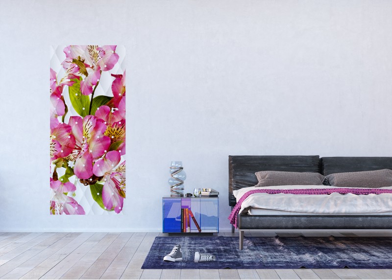 Květy jabloně, AG Design, fototapeta ekologická vliesová do obývacího pokoje, ložnice, jídelny, kuchyně, lepidlo součástí balení, 90x202