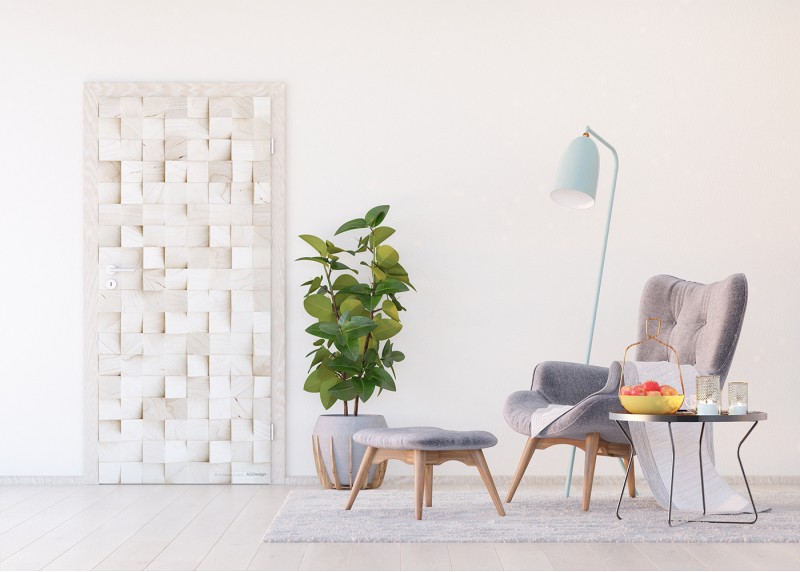 3D Abstrakce kostky, AG Design, fototapeta ekologická vliesová do obývacího pokoje, ložnice, jídelny, kuchyně, lepidlo součástí balení, 90x202