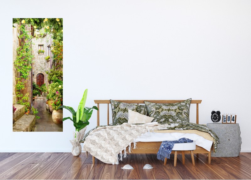 Patio, AG Design, fototapeta ekologická vliesová do obývacího pokoje, ložnice, jídelny, kuchyně, lepidlo součástí balení, 90x202