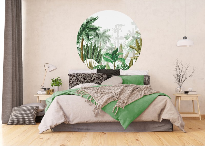 Džungle, AG Design, fototapeta ekologická vliesová do obývacího pokoje, ložnice, jídelny, kuchyně, 140x140