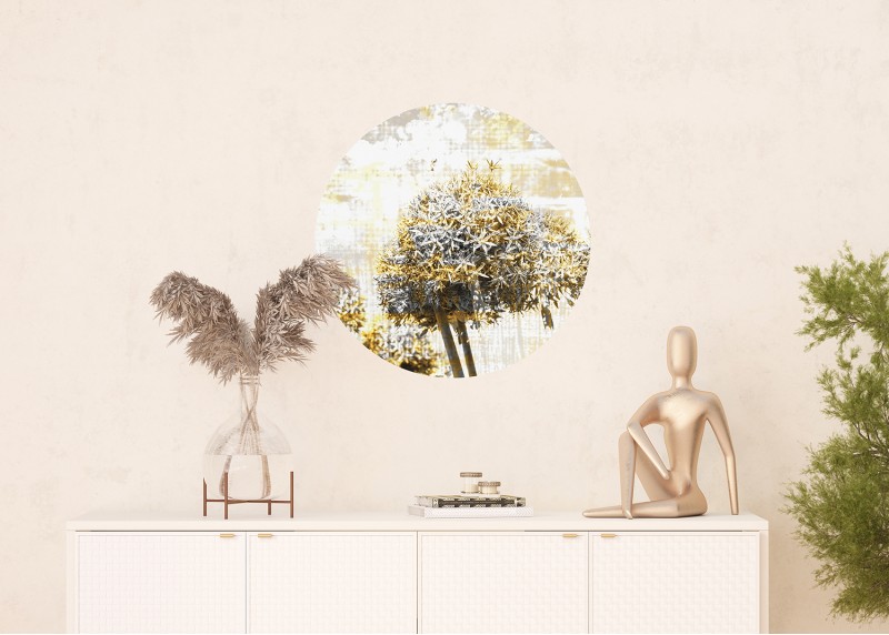 Abstrakce květiny, AG Design, fototapeta ekologická vliesová do obývacího pokoje, ložnice, jídelny, kuchyně, 70x70