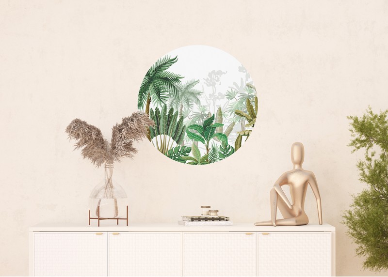 Džungle, AG Design, fototapeta ekologická vliesová do obývacího pokoje, ložnice, jídelny, kuchyně, 70x70