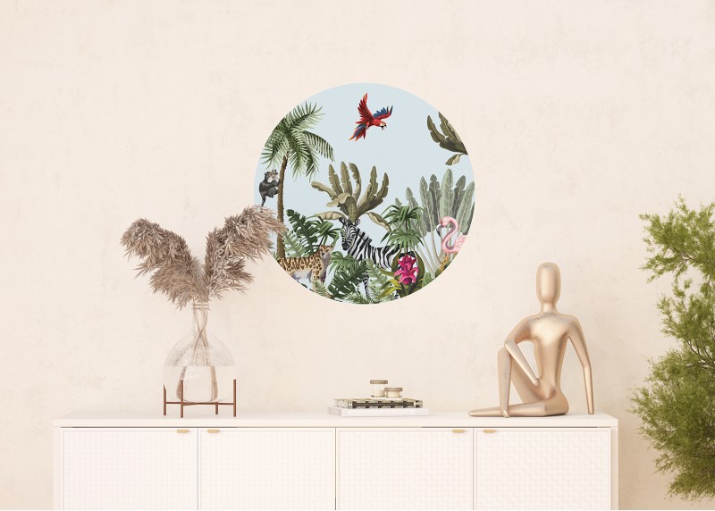 Tropické motivy, AG Design, fototapeta ekologická vliesová do obývacího pokoje, ložnice, jídelny, kuchyně, 70x70