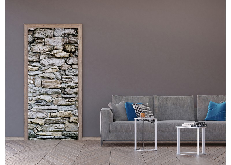 Kamenná zeď, AG Design, fototapeta ekologická vliesová do obývacího pokoje, ložnice, jídelny, kuchyně, lepidlo součástí balení, 90x202