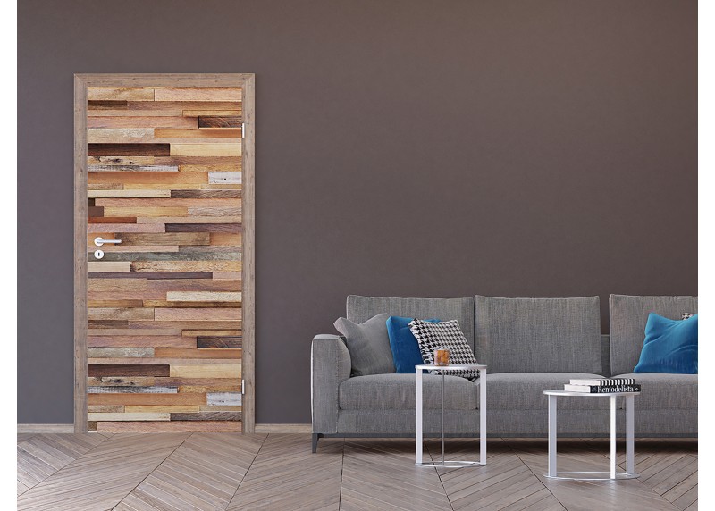 Dřevěné desky, AG Design, fototapeta ekologická vliesová do obývacího pokoje, ložnice, jídelny, kuchyně, lepidlo součástí balení, 90x202