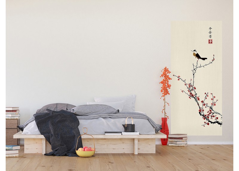 V japonském stylu, AG Design, fototapeta ekologická vliesová do obývacího pokoje, ložnice, jídelny, kuchyně, lepidlo součástí balení, 90x202