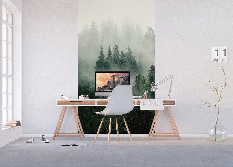Magický les AG Design, fototapeta ekologická vliesová do obývacího pokoje, ložnice, jídelny, kuchyně, lepidlo součástí balení, 150x270