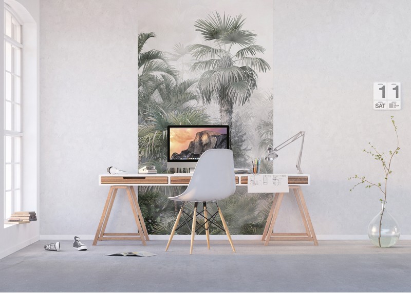  Zahalený tropický les, AG Design, fototapeta ekologická vliesová do obývacího pokoje, ložnice, jídelny, kuchyně, lepidlo součástí balení, 150x270