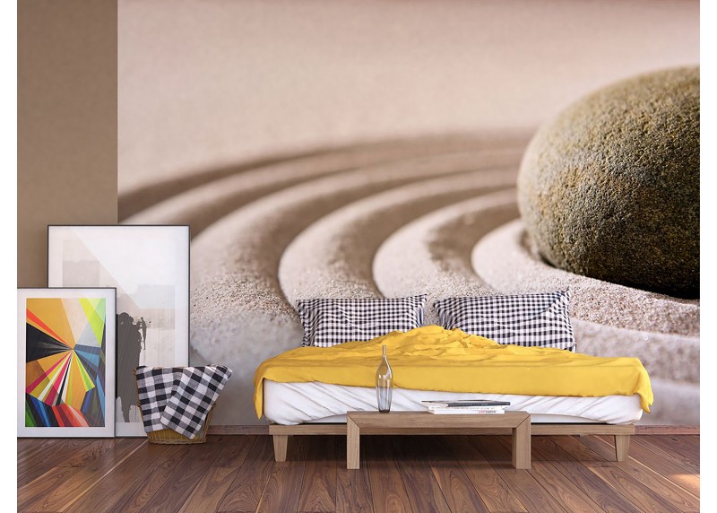 Kámen a písek, AG Design, fototapeta ekologická vliesová do obývacího pokoje, ložnice, jídelny, kuchyně, lepidlo součástí balení, 360x270