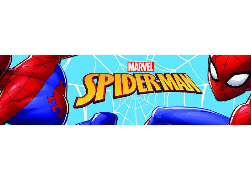 Spider-man, Marvel, samolepící bordura pro dětské pokoje, AG Design 13.8 x 5 m, WBD 8106