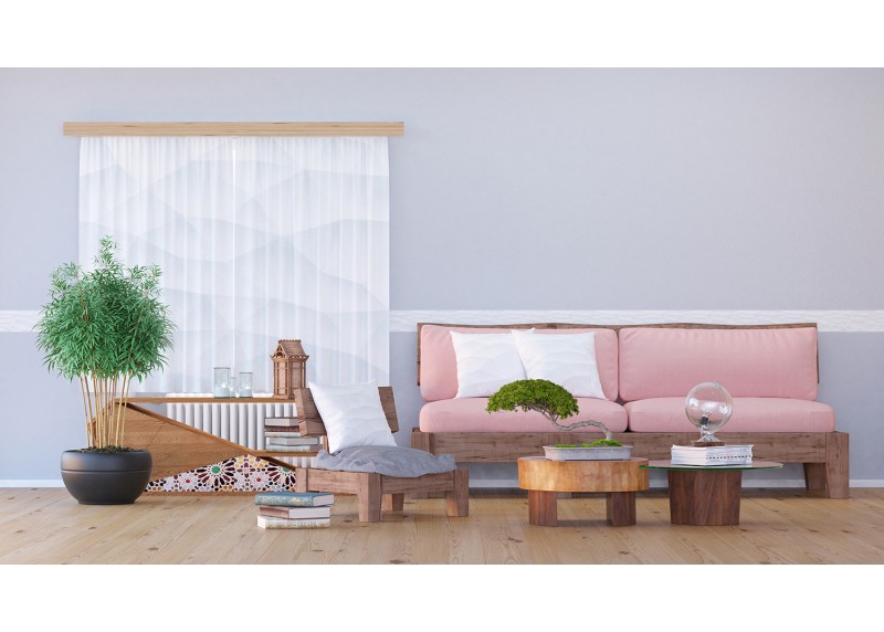 Bílá abstrakce, samolepící bordura pro stěny obývacího pokoje, ložnice, jídelny, kuchyně, chaty, AG Design, 5 m x 13.8 cm, WB 8225