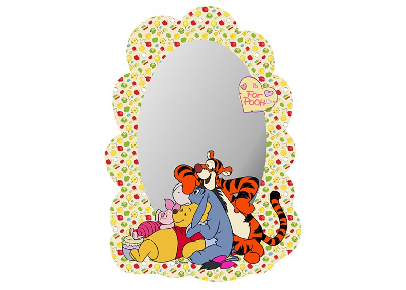Dětské zrcadlo na zeď, AG Design, Winnie the Pooh, DM 2100