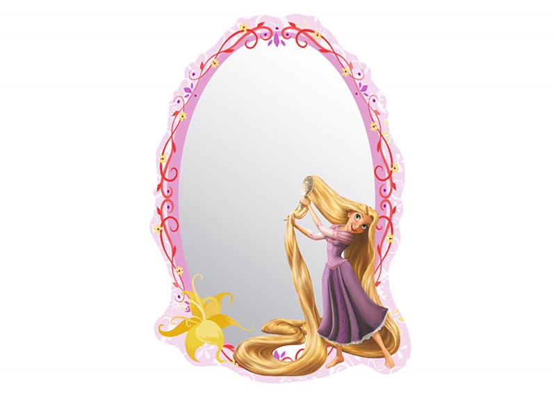 Dětské zrcadlo na zeď, AG Design, Princess, DM 2107