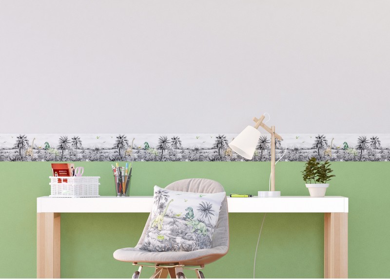 DINO, dekorativní polštář AG Design, pro dětské pokoje, 40 x 40 cm, CND 3143 - 001