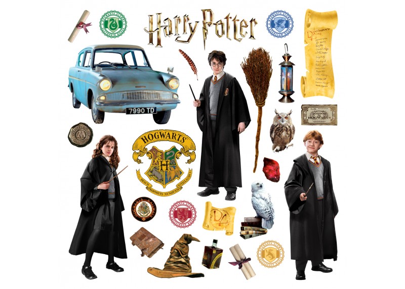 Samolepka Harry Potter, 30 x 30 cm, DKS 3939