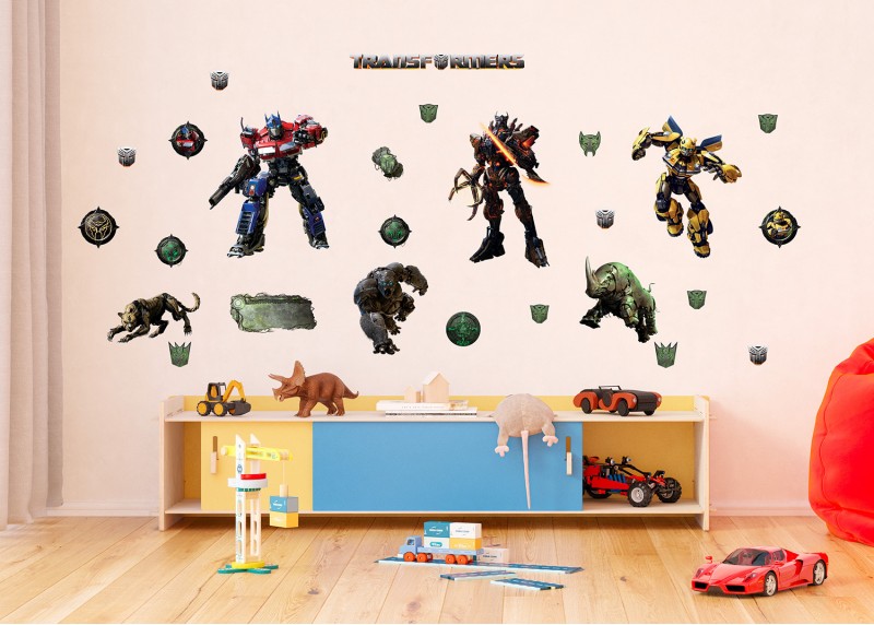 Samolepka Transformers, 65 x 85 cm, DK 2361