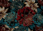 Vliesová fototapeta na zed' Elegantní Dahlia | 375 x 270 cm | FT5P 352015 - Obrázek 2