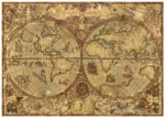 Vliesová fototapeta na zed' Starožitná Mapa | 375 x 270 cm | FT5P 352243 - Obrázek 2