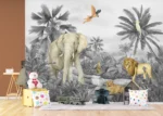Dětská vliesová fototapeta na zed' Džungle | 375 x 270 cm | FT5P 352175