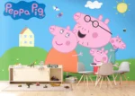 Dětská vliesová fototapeta na zed' Prasátko Peppa s Rodinou | 375 x 270 cm | FT5P 352201 - Image 5