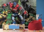 Dětská vliesová fototapeta na zed' Transformers Vzhůru do Boje | 375 x 270 cm | FT5P 352203 - Image 2