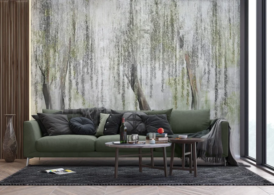 Vliesová fototapeta na zed' Šedé Oděrky | 375 x 270 cm | FT5P 352231