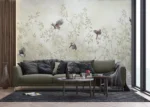 Vliesová fototapeta na zed' Pasteloví Ptáci | 375 x 270 cm | FT5P 352233 - Obrázek 4