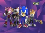 Dětská vliesová fototapeta na zed' Sonic | 155 x 110 cm | FTDNM 7913 - Obrázek 2