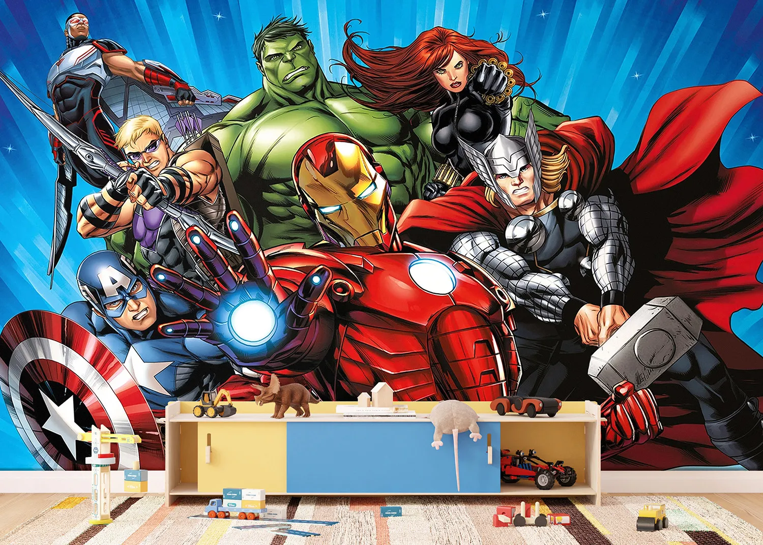 Vliesová fototapeta Marvel Avengers | 360 x 270 cm | FTDNXXL 5077