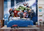 Avengers zasahují, Marvel, fototapeta do dětského pokoje, lepidlo součástí balení, 360x270 - Image 2