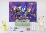 Dětská vliesová fototapeta na zed' Sonic | 252 x 182 cm | FTDXL 1969 - Image 5