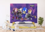 Dětská vliesová fototapeta na zed' Sonic | 252 x 182 cm | FTDXL 1969 - Image 4