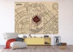Dětská vliesová fototapeta na zed' Harry Potter a Pobertův Plánek | 252 x 182 cm | FTDXL 1977