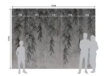 Vliesová fototapeta na zed' Zavěšené Listí | 375 x 270 cm | FTNS 1255 - Image 9