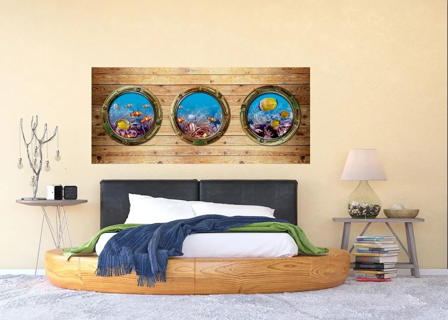 Vliesová fototapeta na zed' Mořský Svět | 202 x 90 cm | FTNH 2755 - Image 2