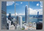 Vliesová fototapeta na zed' Okno do Hongkongu | 360 x 254 cm | FTS 1318