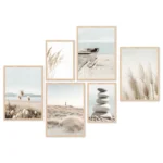 Sada oboustranných plakátů Oceán a Pláž, 4 x A3, 2 x A4, P6 351343