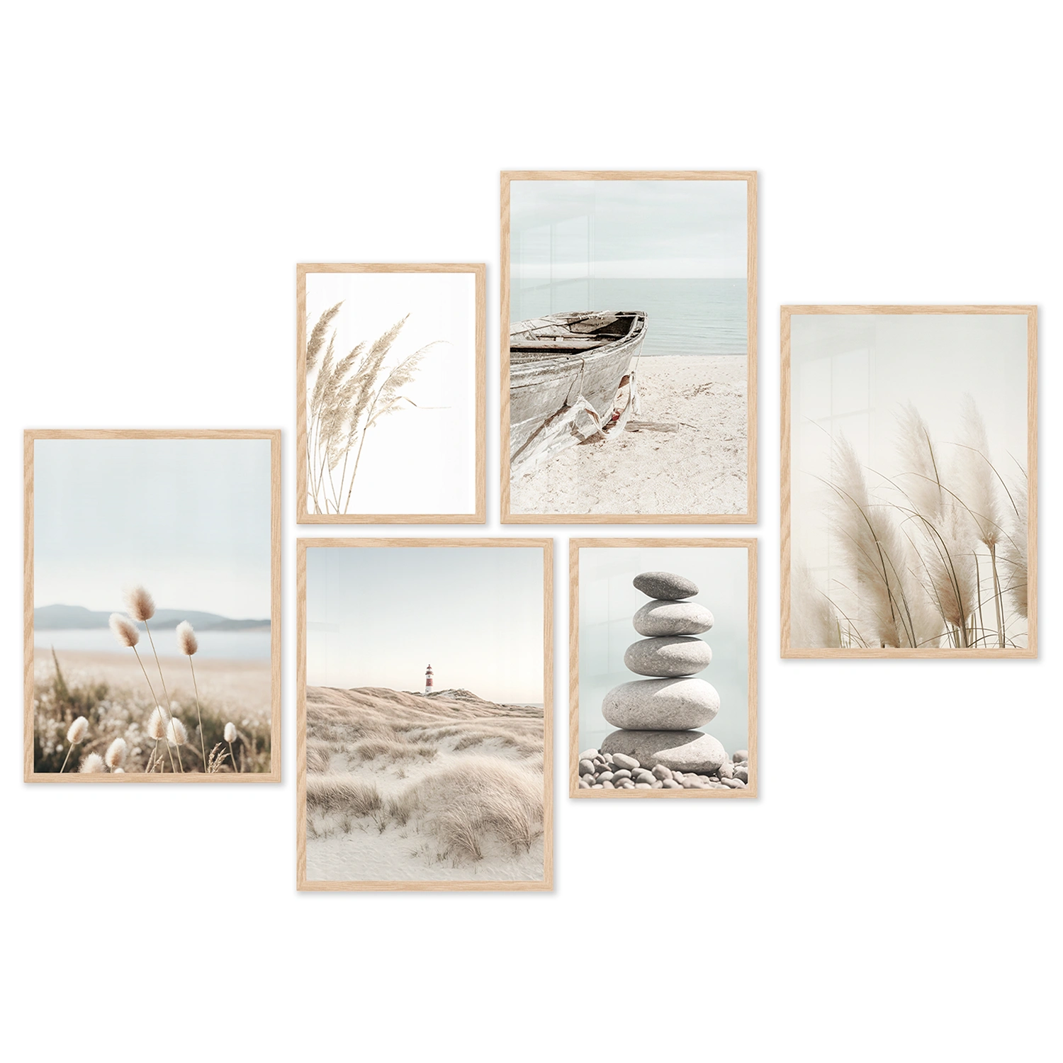 P 351343 Front Sada oboustranných plakátů Oceán a Pláž, 4 x A3, 2 x A4, P6 351343