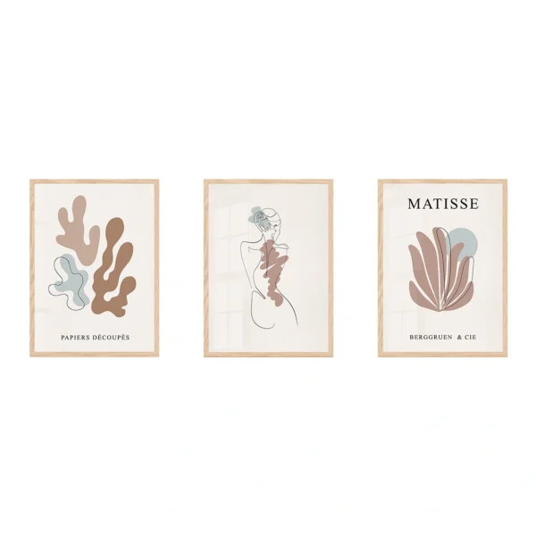 Sada oboustranných plakátů Abstrakt, 3 x A3, P3 351435