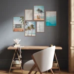 Sada oboustranných plakátů Pláž, 4 x A3, 2 x A4, P6 351371 - Obrázek 3