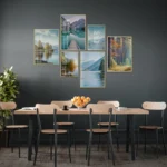 Sada oboustranných plakátů Podzimní Les, 4 x A3, 2 x A4, P6 351301 - Obrázek 8