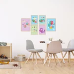 Sada oboustranných plakátů Prasátko Peppa, 2 x A3, 4 x A4, P6 351385 - Obrázek 4