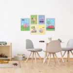 Sada oboustranných plakátů Prasátko Peppa, 2 x A3, 4 x A4, P6 351385 - Obrázek 6