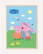 Oboustranný plakát Prasátko Peppa, 30 x 42 cm, P 351387