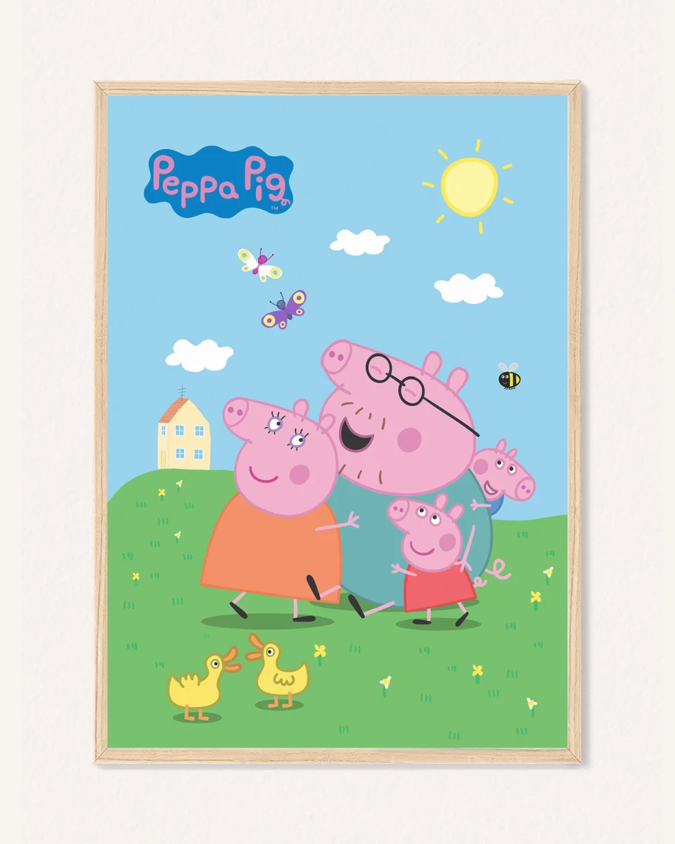 Oboustranný plakát Prasátko Peppa, 30 x 42 cm, P 351387