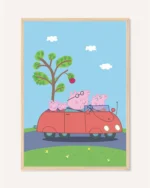 Oboustranný plakát Prasátko Peppa, 30 x 42 cm, P 351389