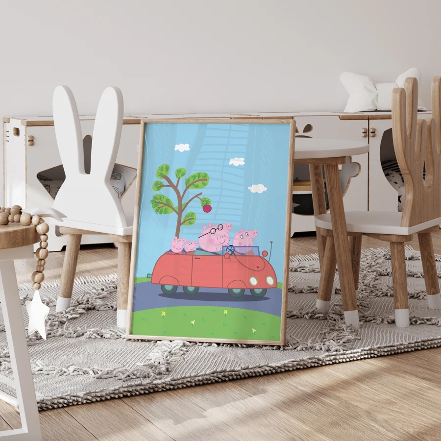 Oboustranný plakát Prasátko Peppa, 30 x 42 cm, P 351389 - Image 6