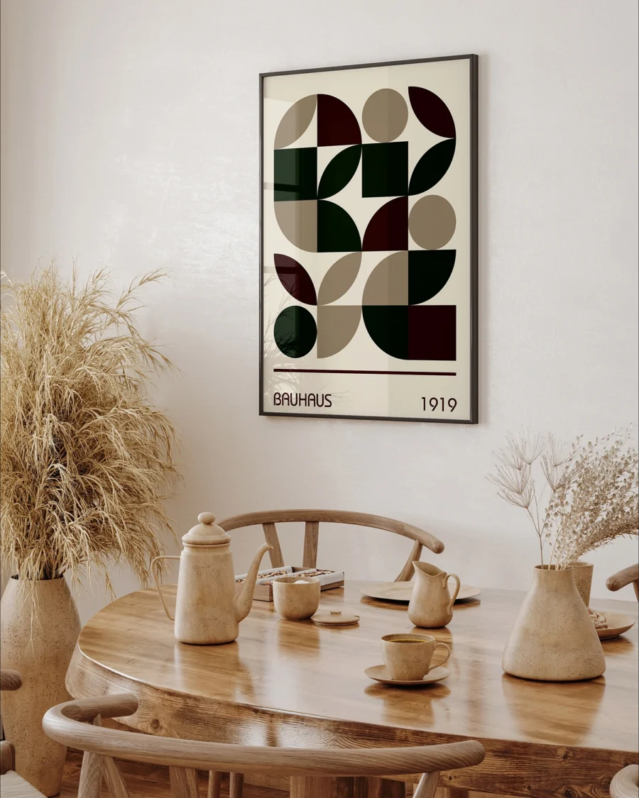 Oboustranný plakát Geometrická Kompozice, 30 x 42 cm, P 351447 - Image 3