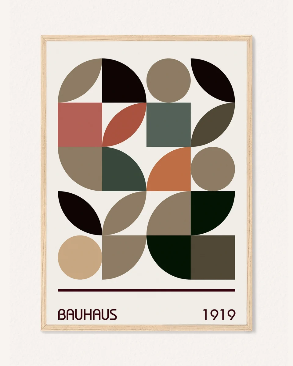 Oboustranný plakát Geometrická Kompozice, 30 x 42 cm, P 351447
