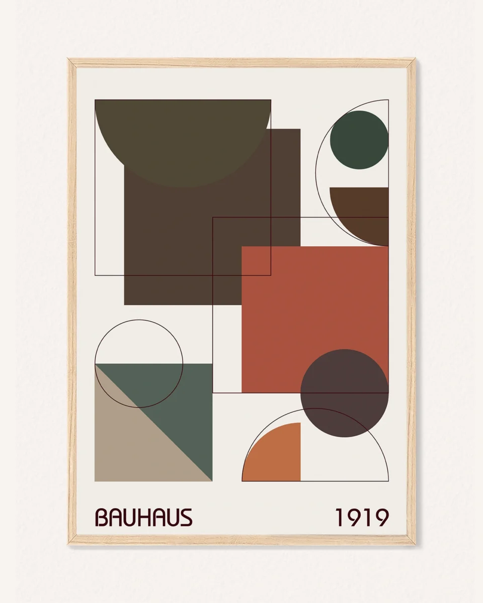 Oboustranný plakát Geometrická Kompozice, 30 x 42 cm, P 351449